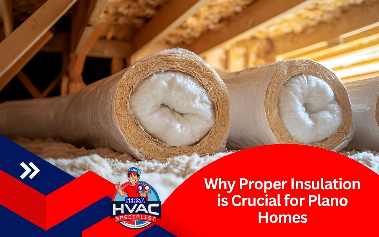 Plano attic insulation showing The Importance of Proper Insulation in Plano Homes