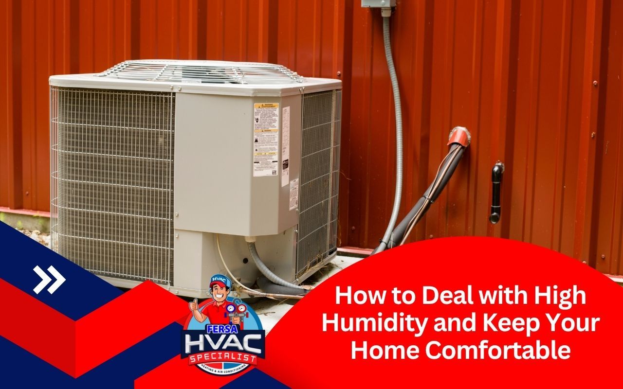 AC unit working during a hot and humid Texas day