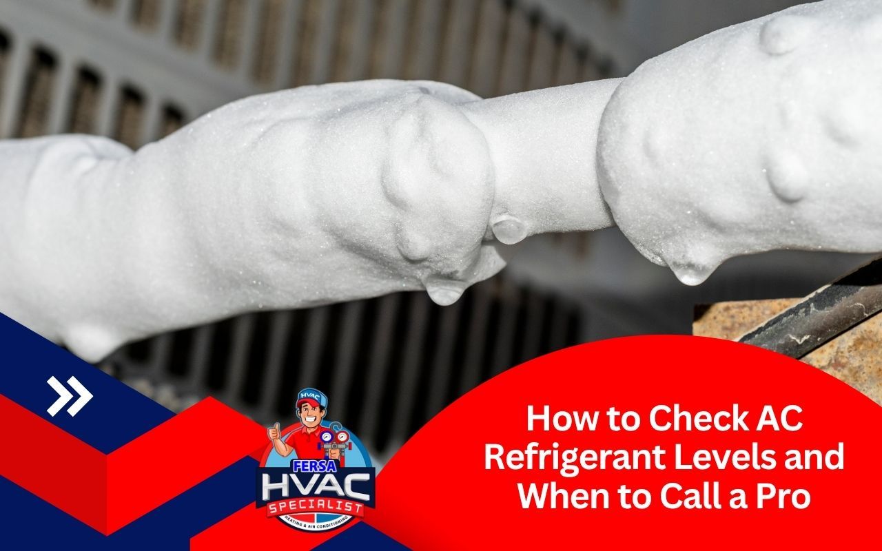 Frost forming on AC refrigerant line, sign of low refrigerant