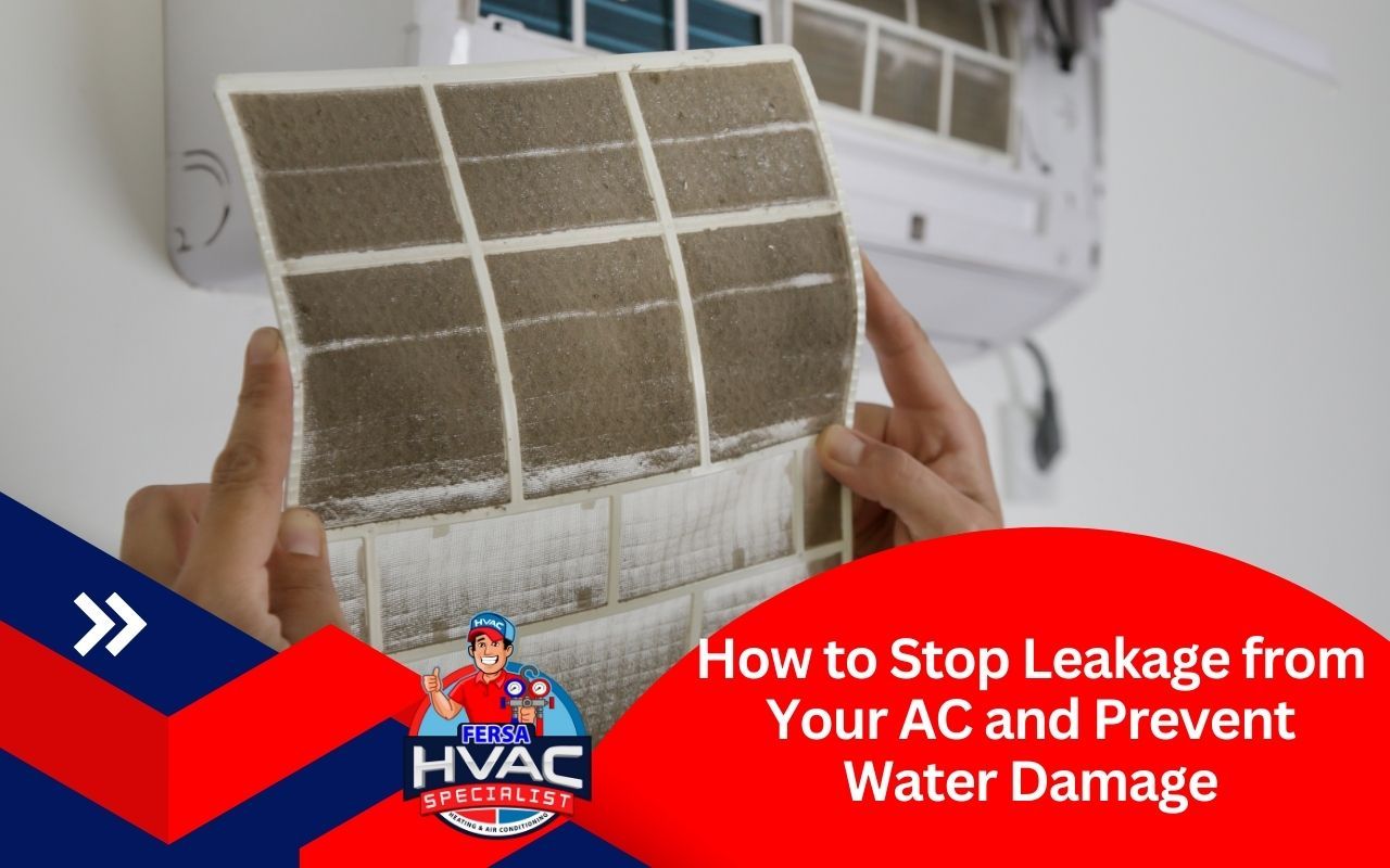 Dust-covered AC filter needing replacement