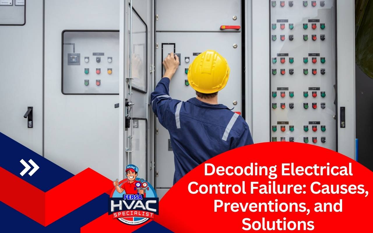 Control panel inspection to prevent electrical control failure