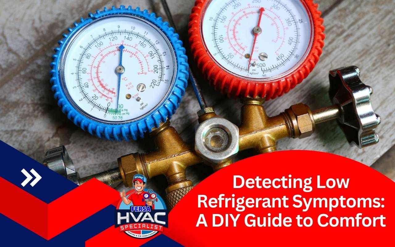 Ice forming on AC coil due to low refrigerant symptoms