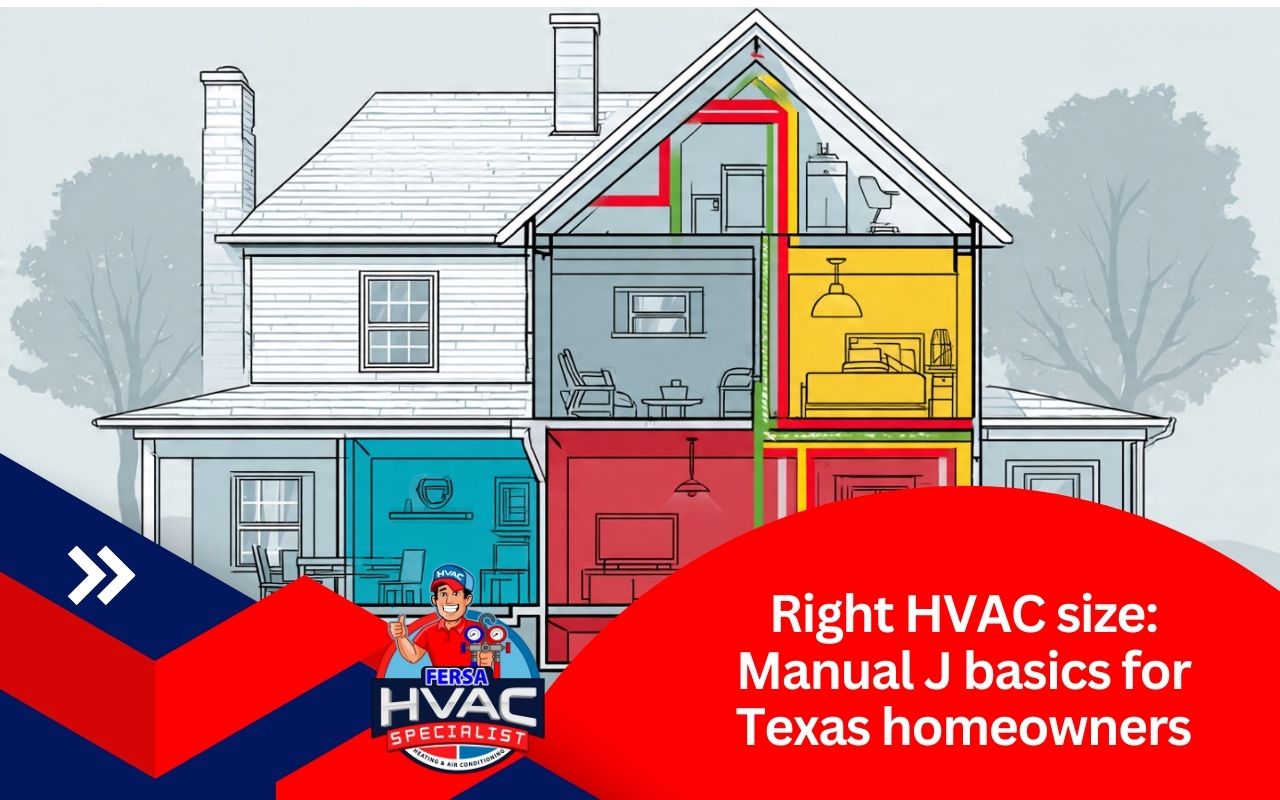 Right-sizing your HVAC: Manual J basics for Texas homeowners with a load calculation example for a Texas home