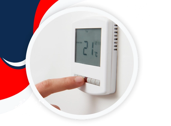 Smart thermostat setup after AC installation in Allen, TX