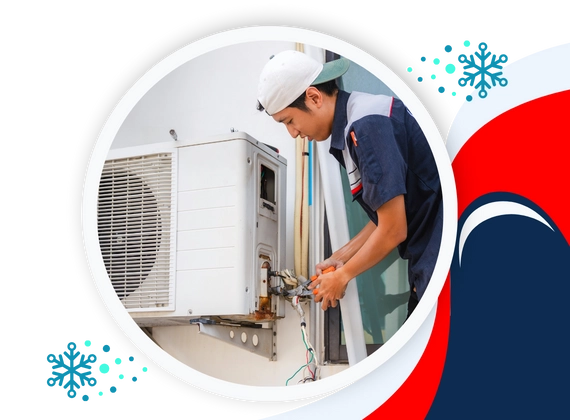 Technician performing AC repair in Allen, TX for fast comfort.