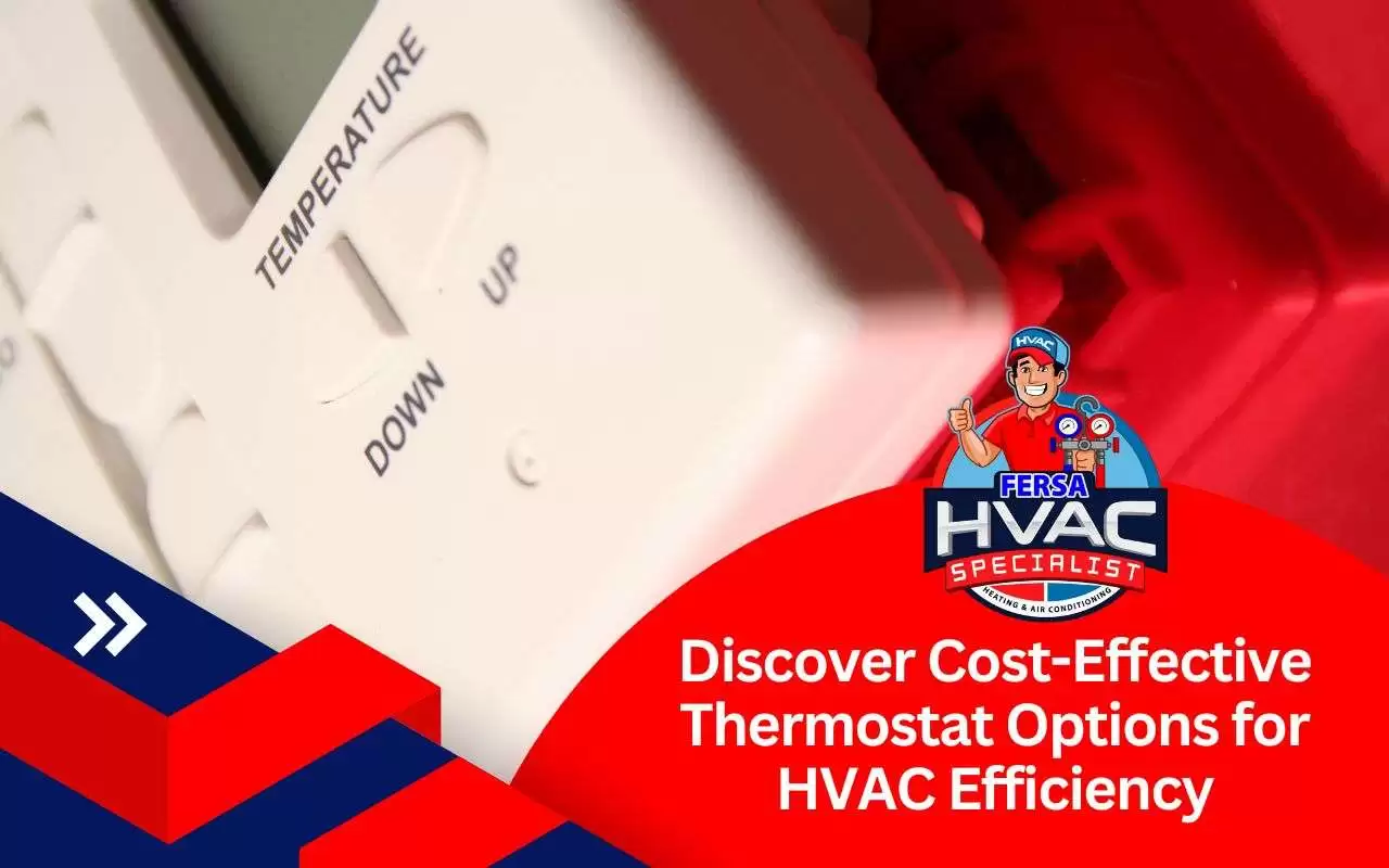 Affordable thermostat options for HVAC efficiency